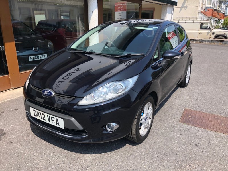 2012 FORD FIESTA 1.25 ZETEC HATCHBACK 3DR PETROL MANUAL 129 G KM, 81 BHP 4,450... photo